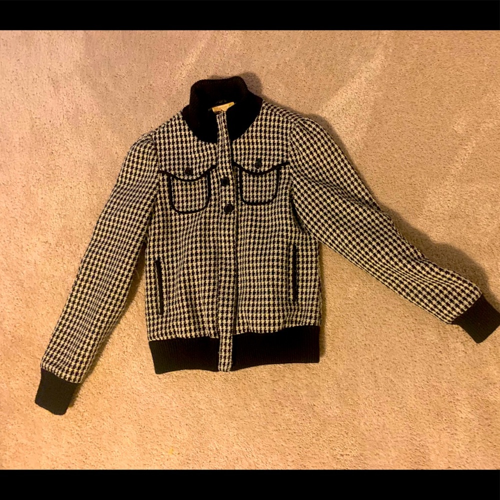 Vintage billabong heavy checkered skater coat